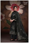 Jaashvi 4087 By Ganga Cotton Satin Designer Salwar Suits Exporters In India
